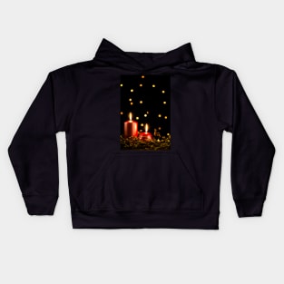 Christmas candles Kids Hoodie